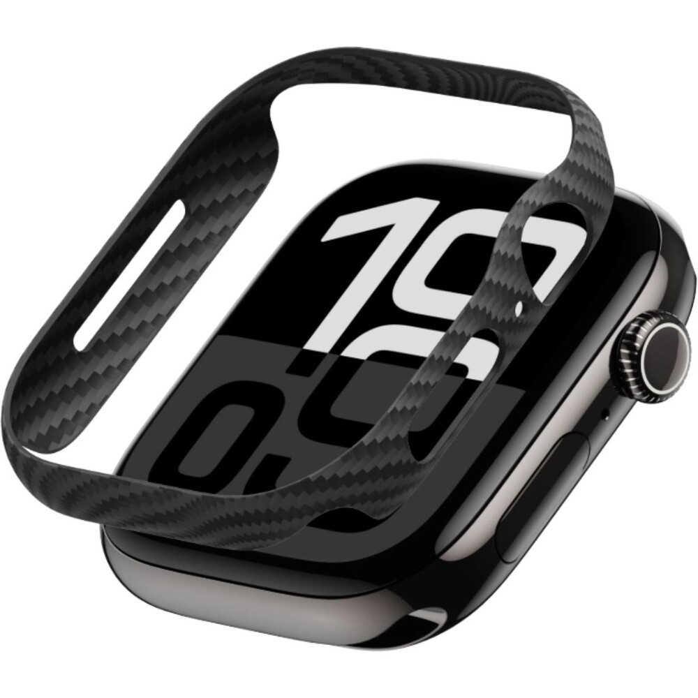 Pitaka-Air-case-ochranny-kryt-Apple-Watch-Series-10-46-mm-cerny-sedy