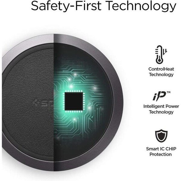 Spigen-Essential-F308W-bezdratova-nabijecka-cerna