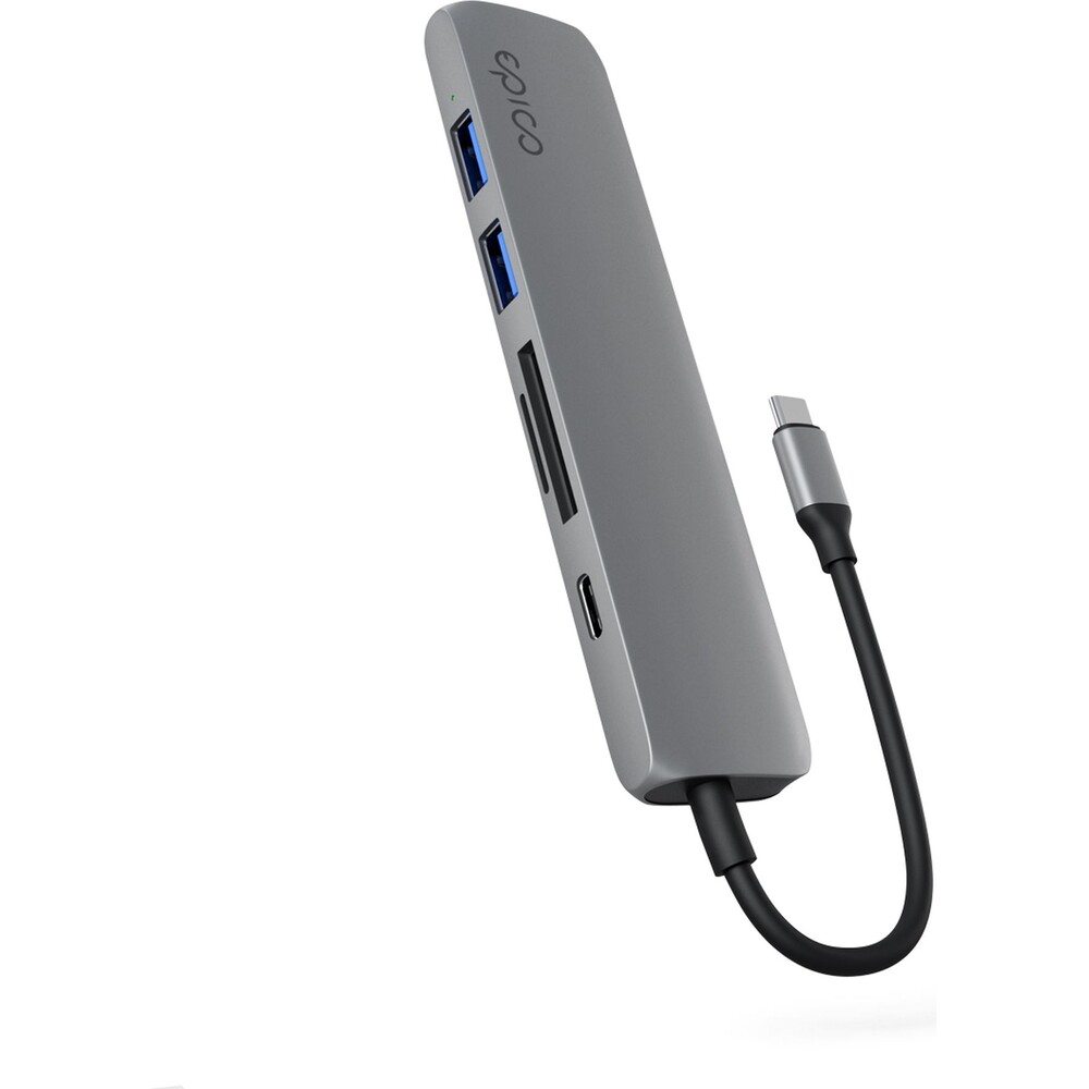 iWant-by-Epico-6v1-hlinikovy-hub-8K-s-USB-C-vesmirne-sedy