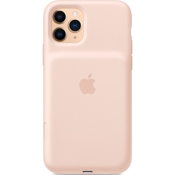 Apple-iPhone-11-Pro-Smart-Battery-Case-zadni-kryt-s-baterii-piskove-ruzovy