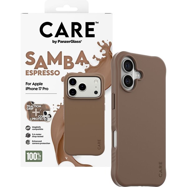 PanzerGlass-CARE-Samba-kryt-s-MagSafe-Apple-iPhone-17-Pro-Espresso