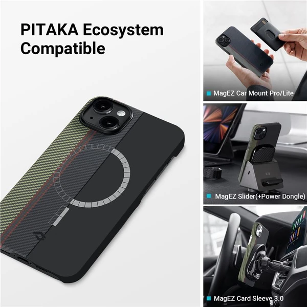 Pitaka Fusion Weaving MagEZ Case 3, overture - iPhone 14