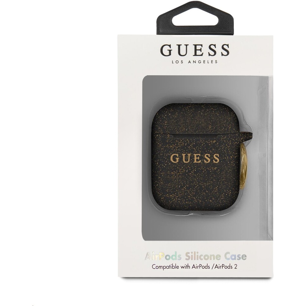 Guess-silikonovy-kryt-Airpods-cerny