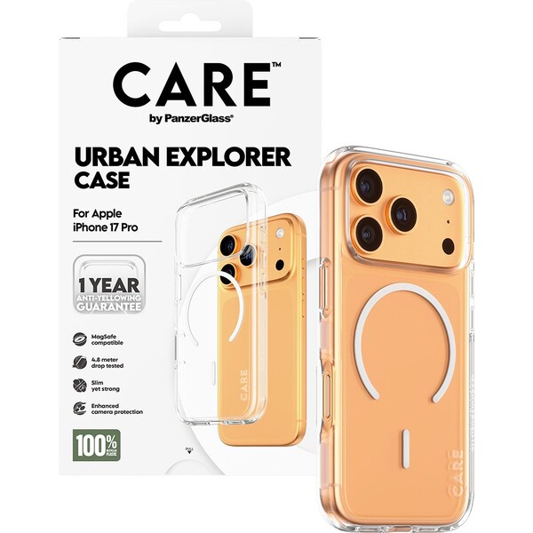 PanzerGlass-CARE-Urban-kryt-s-MagSafe-Apple-iPhone-17-Pro-ciry-bily