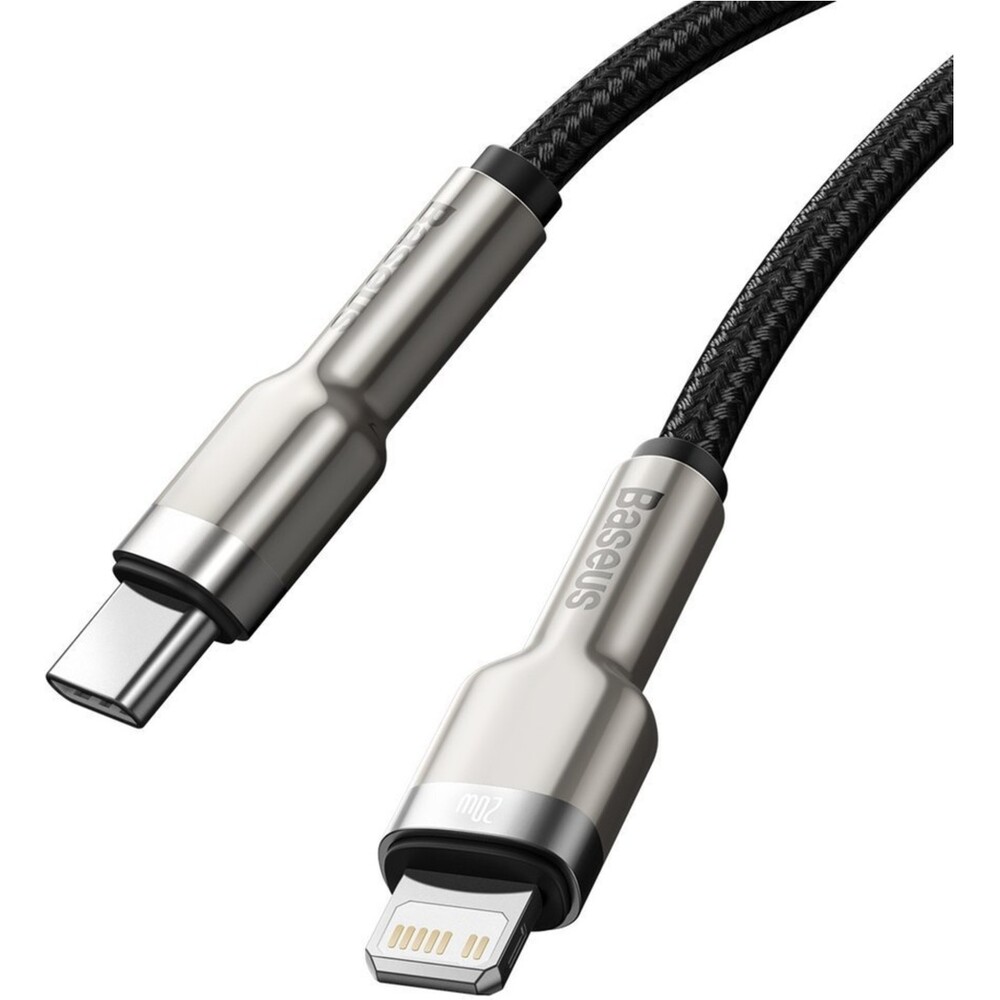 Baseus-Cafule-USB-C-Lightning-napajeci-kabel-20W-2m-cerny