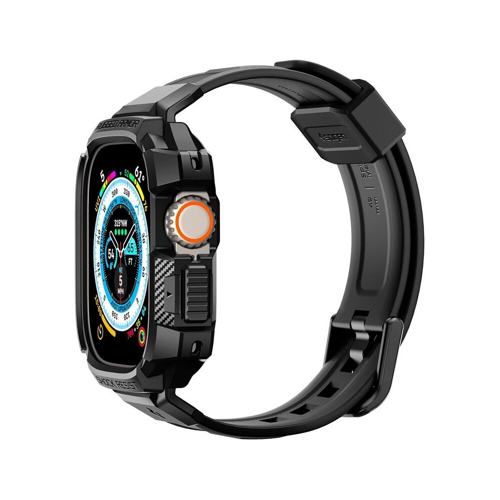Spigen-Rugged-Armor-Pro-reminek-s-pouzdrem-Apple-Watch-Ultra-3-2-1-49mm-cerny