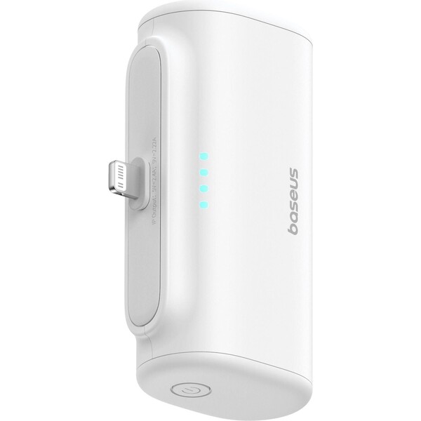 Baseus-Compact-powerbanka-5000mAh-bila