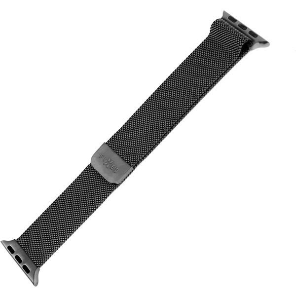 FIXED-Mesh-Strap-sitovy-nerezovy-reminek-Apple-Watch-38-40-41mm-cerny