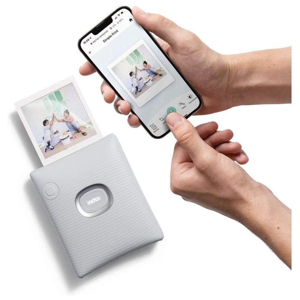 Fujifilm-Instax-SQ-Link-tiskarna-bila