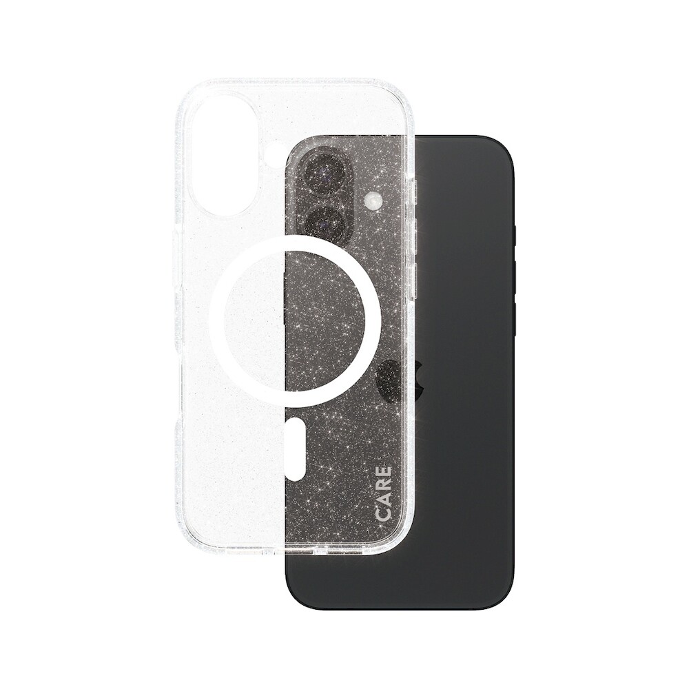 PanzerGlass-CARE-kryt-Apple-iPhone-16-MagSafe-Star-Lit-trpytivy-bily