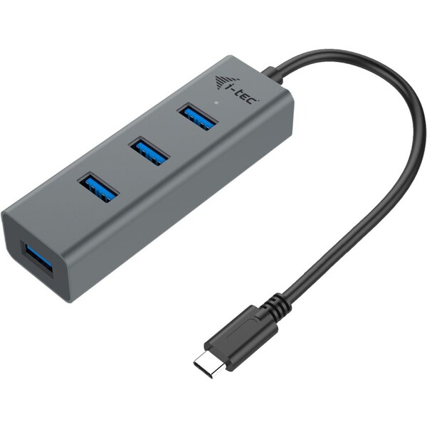 i-tec-USB-C-Metal-HUB-4x-USB-3-0
