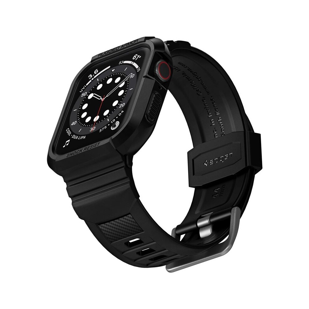 Spigen-Rugged-Armor-Pro-reminek-s-pouzdrem-Apple-Watch-45-44mm-cerny