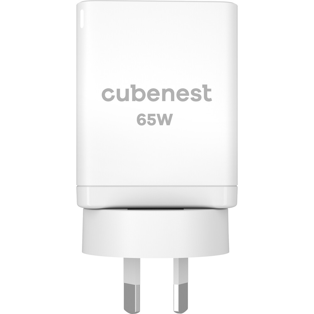 CubeNest-S3D1-PD-cestovni-adapter-65W-bily