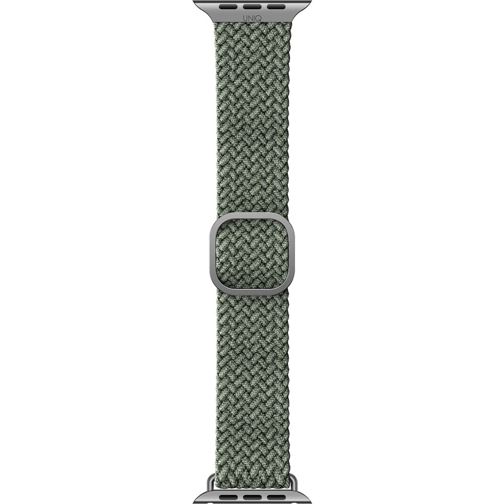 UNIQ-Aspen-Braided-reminek-Apple-Watch-46-45-44-42mm-zeleny