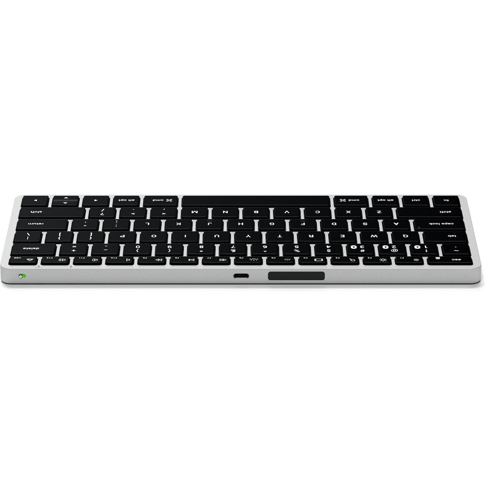 Satechi-Slim-X1-Bluetooth-klavesnice-US-stribrna