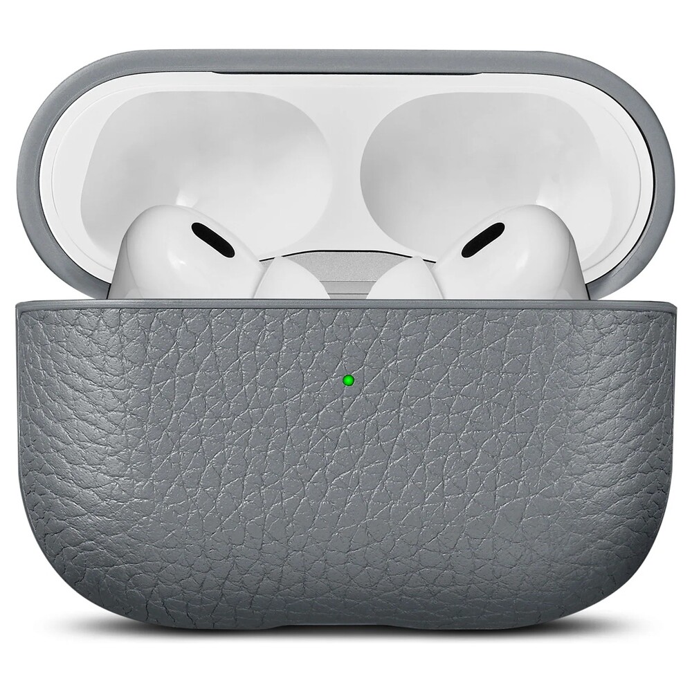 Woolnut-Leather-kozene-pouzdro-pro-AirPods-Pro-2-generace-sede