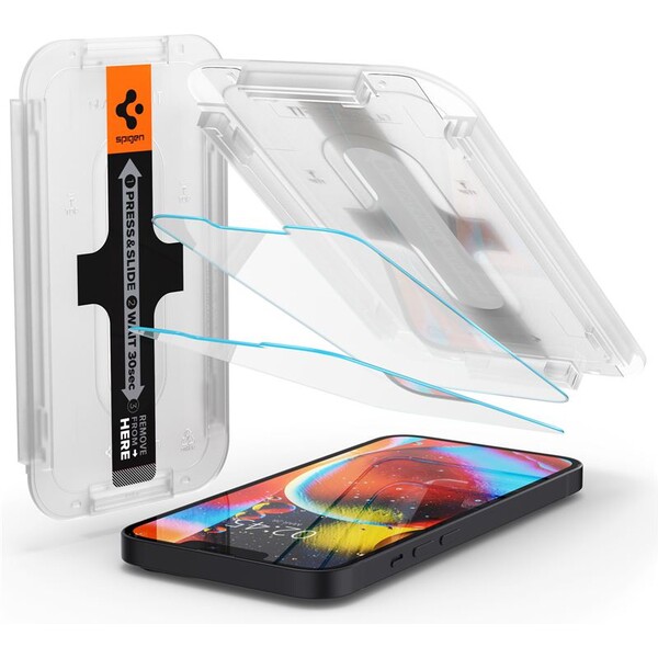 Spigen-Glas-tR-EZ-Fit-tvrzene-sklo-2-ks-iPhone-13-mini-cire