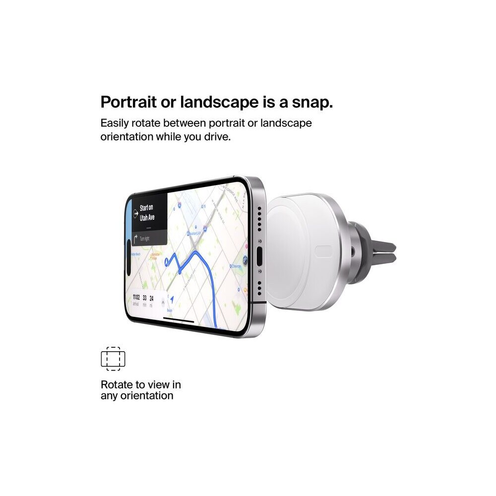 Belkin-BOOST-CHARGE-Qi2-MagSafe-drzak-do-auta-15W-sedy