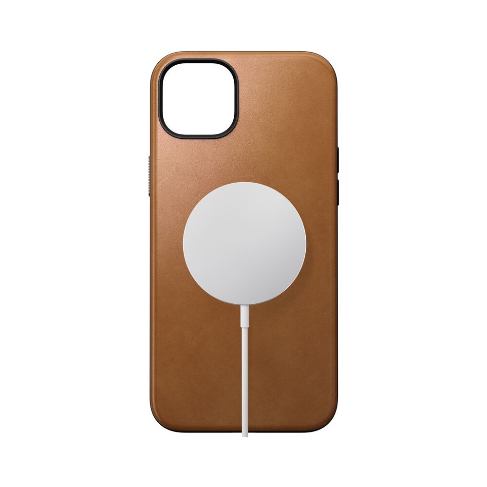 Nomad-Modern-Leather-MagSafe-kryt-iPhone-15-Plus-english-tan