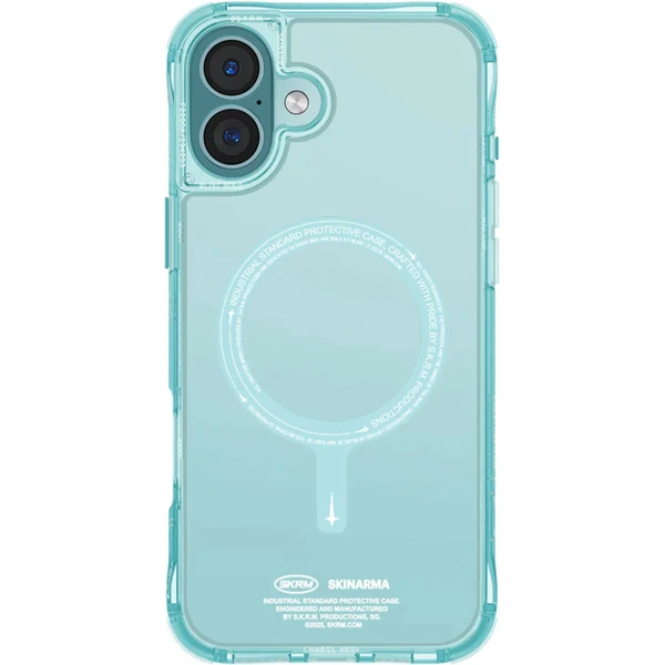 SKINARMA Saido Mag-Charge kryt iPhone 16 zelený - Pouzdra - Obrázek K8LD000O01
