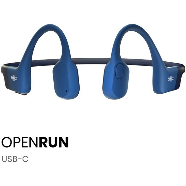 Shokz-OpenRun-USB-C-bezdratova-sluchatka-modra