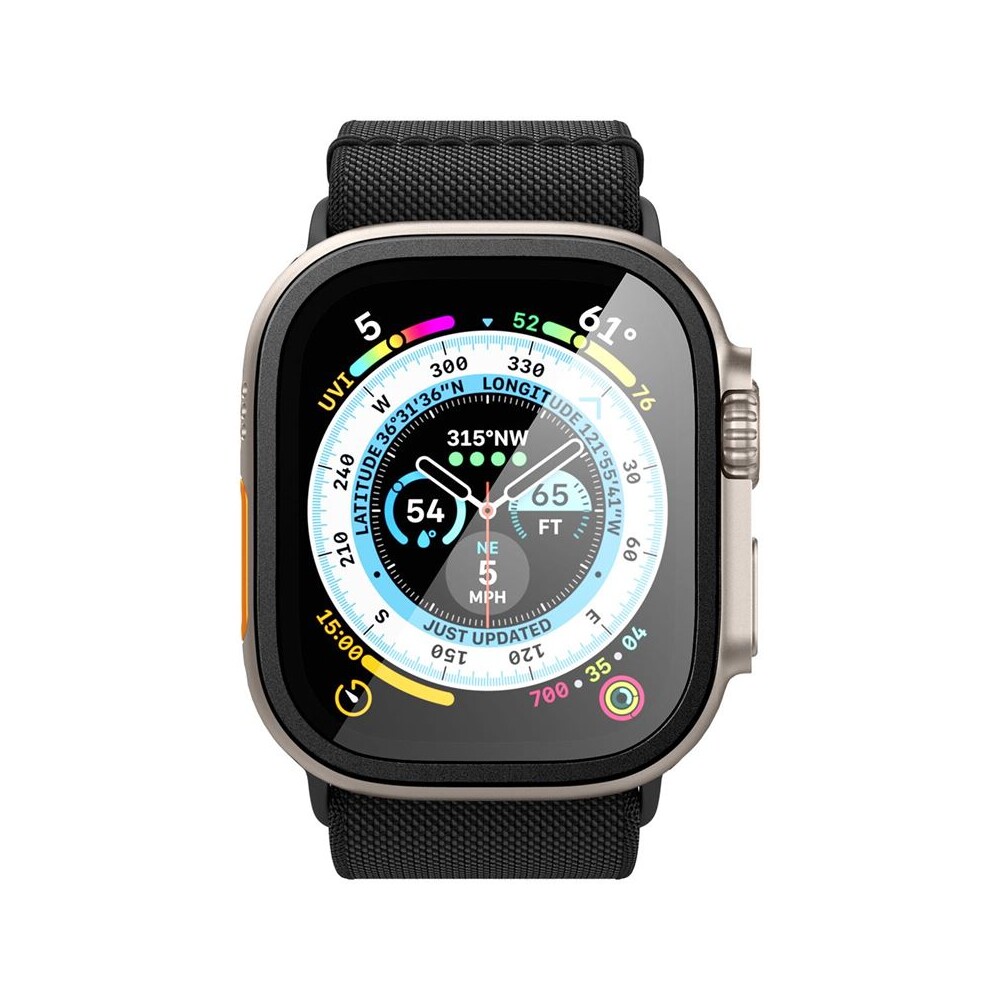 Spigen-Glass-tR-Slim-Pro-1-Pack-tvrzene-sklo-Apple-Watch-Ultra-49mm-cerne