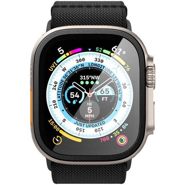 Spigen-Glass-tR-Slim-Pro-1-Pack-tvrzene-sklo-Apple-Watch-Ultra-49mm-cerne