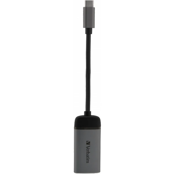 Verbatim USB-C/HDMI redukce 4K 0,1m šedá - Kabely a redukce - Obrázek KAOR000301