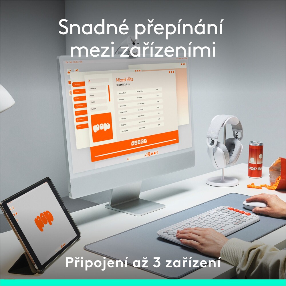 Logitech-POP-ICON-KEYS-US-klavesnice-liliova