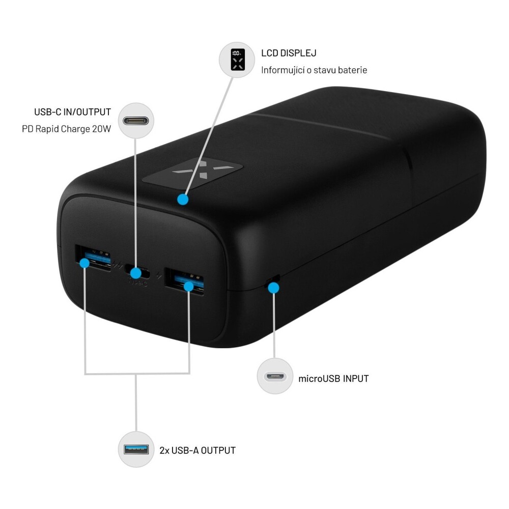 FIXED-Zen-30-powerbanka-s-LCD-a-PD-Power-Delivery-20W-30-000-mAh-cerna