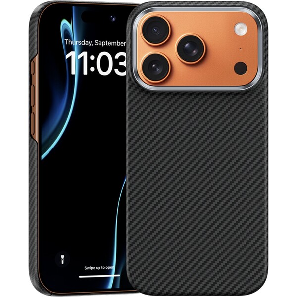 Benks-ArmorAir-600D-Kevlar-MagSafe-kryt-iPhone-17-Pro-Max-Black