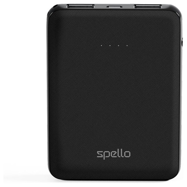 Spello-Pocket-powerbanka-10W-5000mAh-cerna