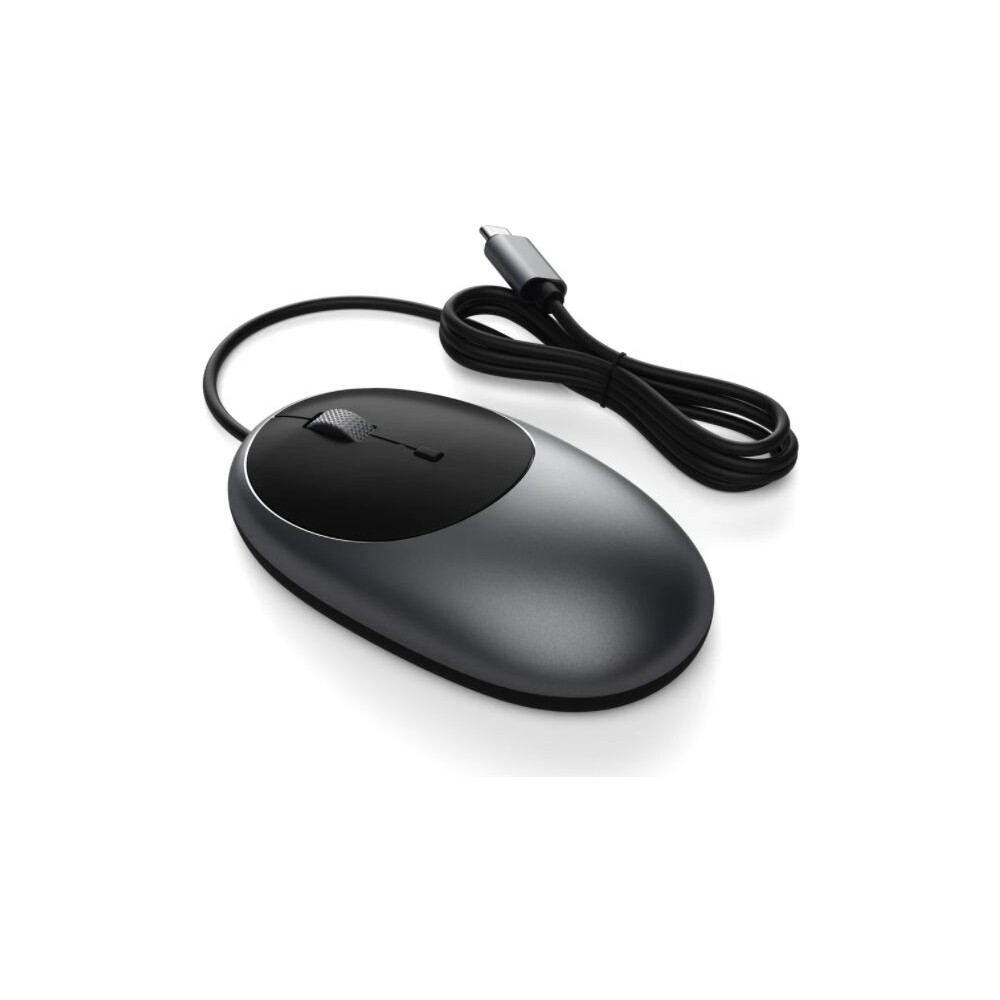 Satechi-C1-USB-C-dratova-mys-vesmirne-seda
