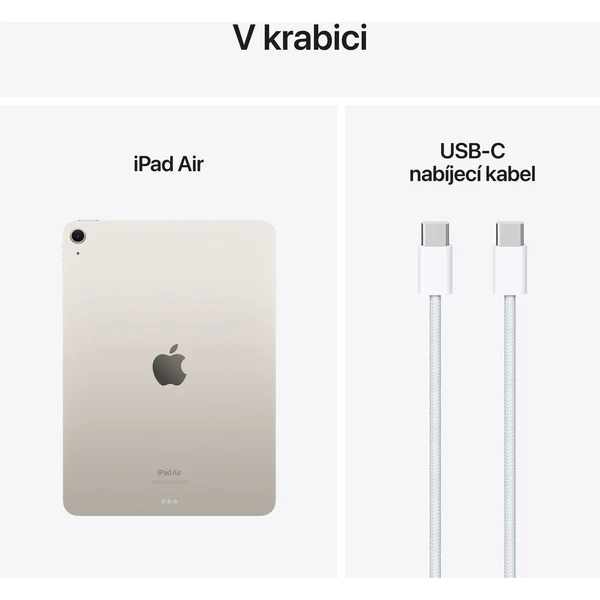Apple iPad Air 11" 1TB Wi-Fi hvězdně bílý (2024)  - Tablety - Obrázek KK84000J01