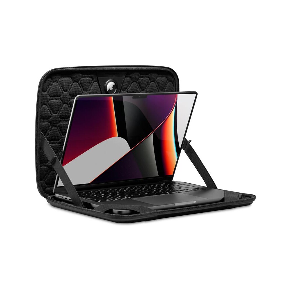 Spigen-Rugged-Armor-Pro-pouzdro-MacBook-Pro-16-M4-2024-M3-2023-M2-2023-M1-2021-cerne