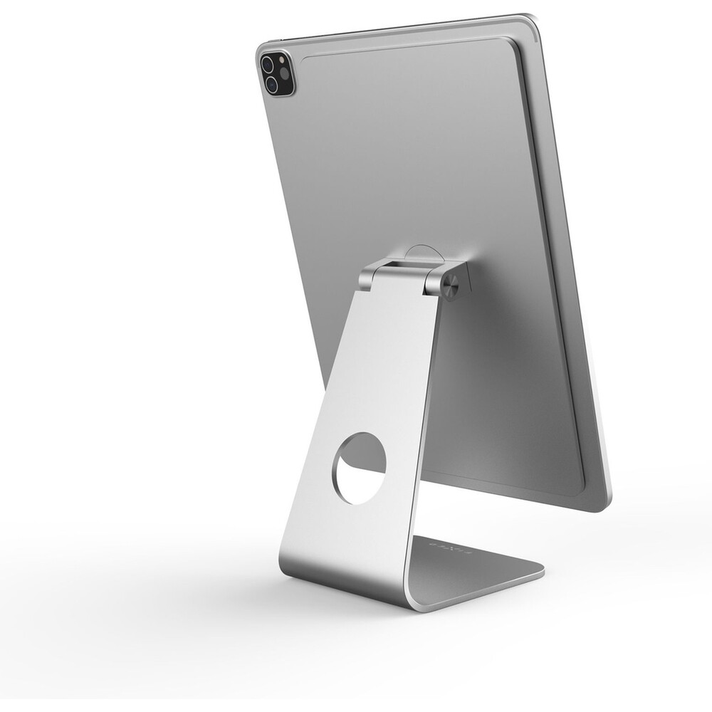 FIXED-Frame-hlinikovy-magneticky-stojanek-iPad-Pro-12-9-18-22-Air-13-M2-stribrny