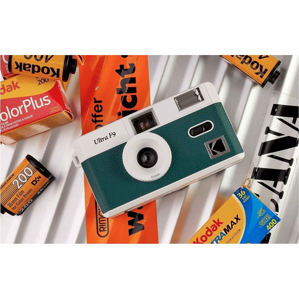Kodak-ULTRA-F9-Reusable-Camera-Dark-Night-Green
