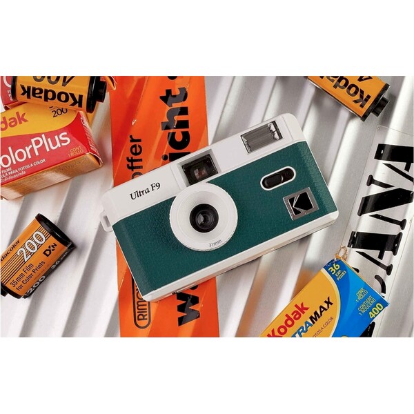 Kodak-ULTRA-F9-Reusable-Camera-Dark-Night-Green