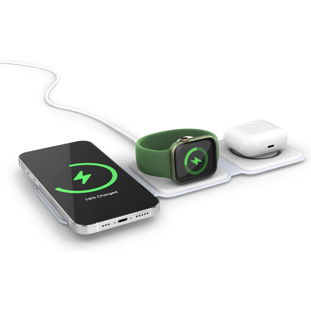 Spello-3in1-MagSafe-bezdratova-nabijecka-15W-bila