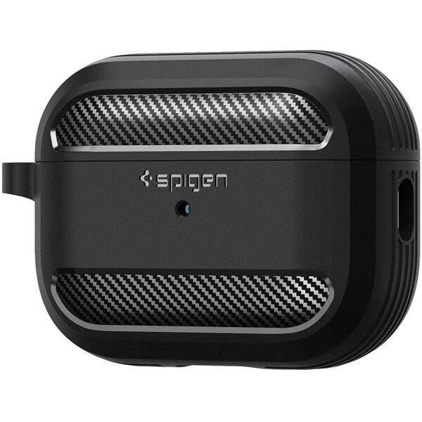 Spigen-Rugged-Armor-pouzdro-pro-AirPods-Pro-2-cerne