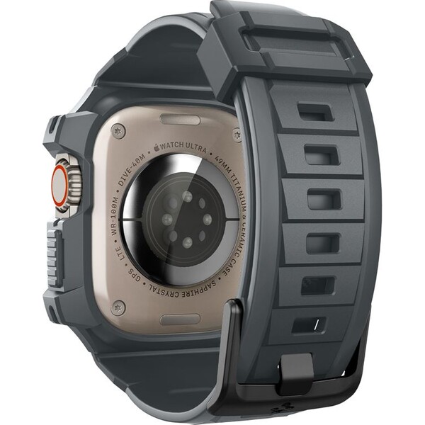 Spigen-Rugged-Armor-Pro-reminek-s-pouzdrem-Apple-Watch-Ultra-3-2-1-49mm-sedy