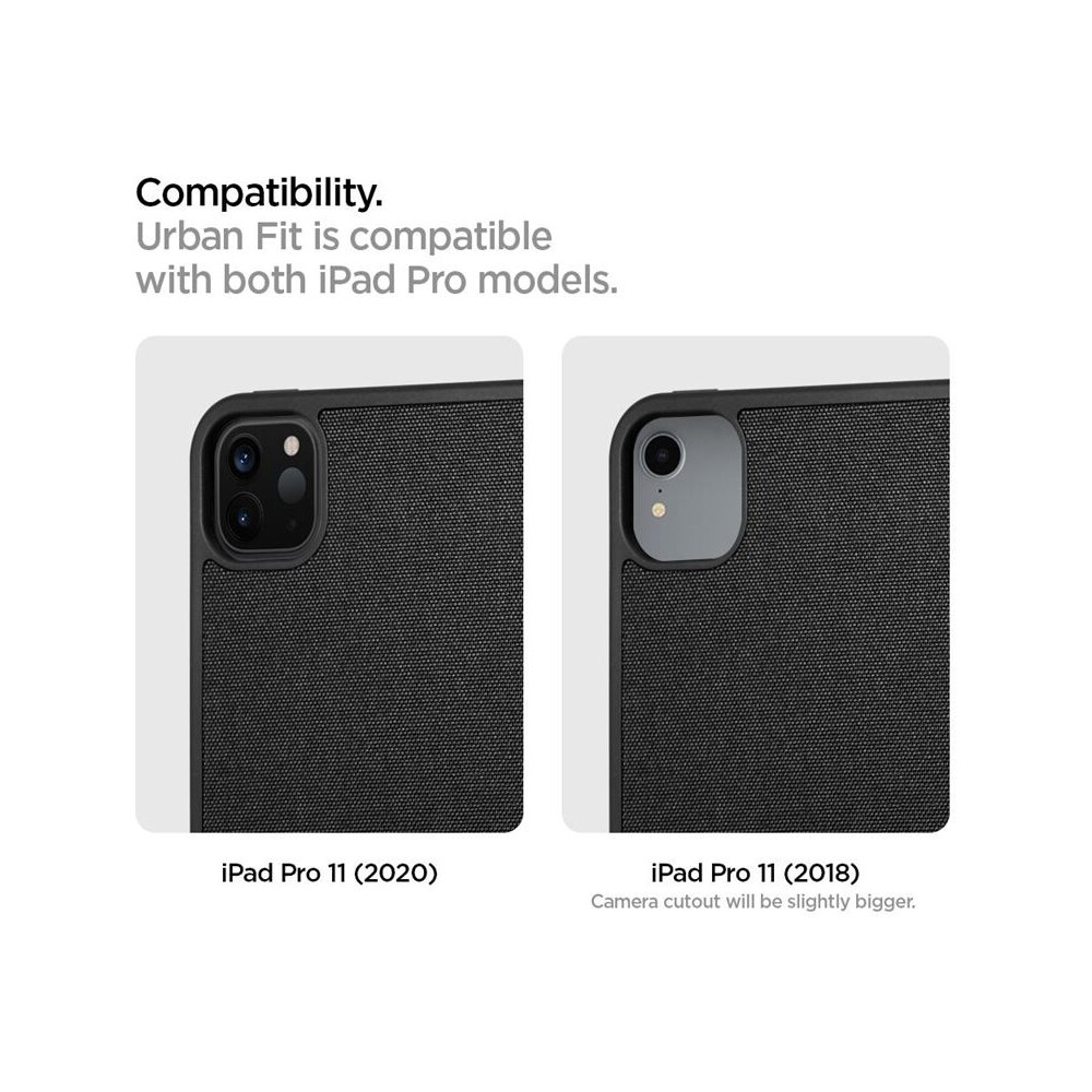 Spigen-Urban-Fit-Apple-iPad-Pro-11-22-21-20-18-cerne