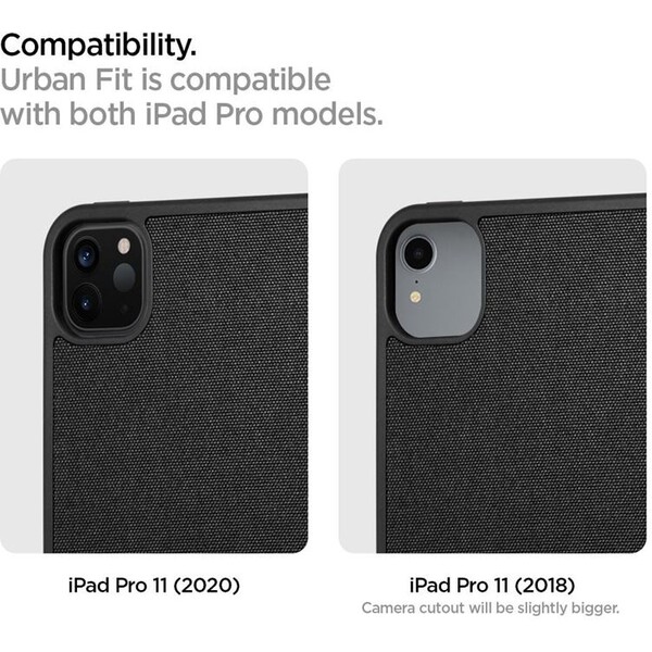 Spigen-Urban-Fit-Apple-iPad-Pro-11-22-21-20-18-cerne