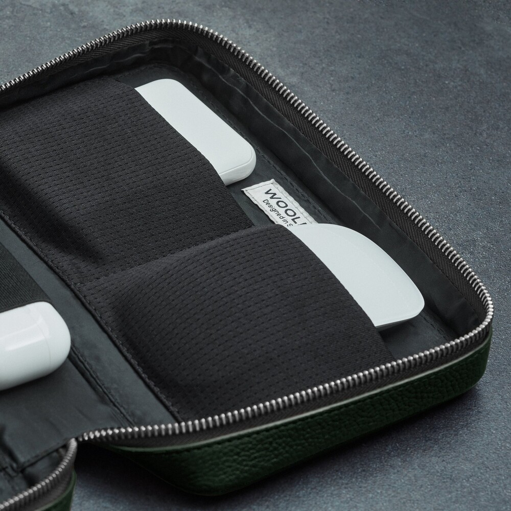 Woolnut-kozeny-Tech-Organizer-tmave-zeleny