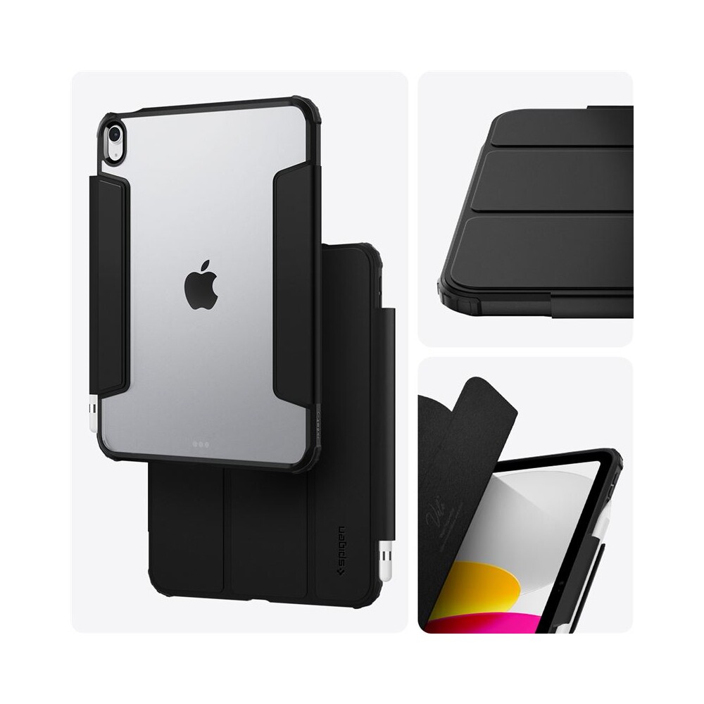 Spigen-Ultra-Hybrid-Pro-pouzdro-iPad-10-9-2022-iPad-11-2025-cerne