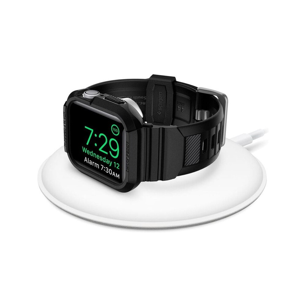 Spigen-Rugged-Armor-Pro-reminek-s-pouzdrem-Apple-Watch-45-44mm-cerny
