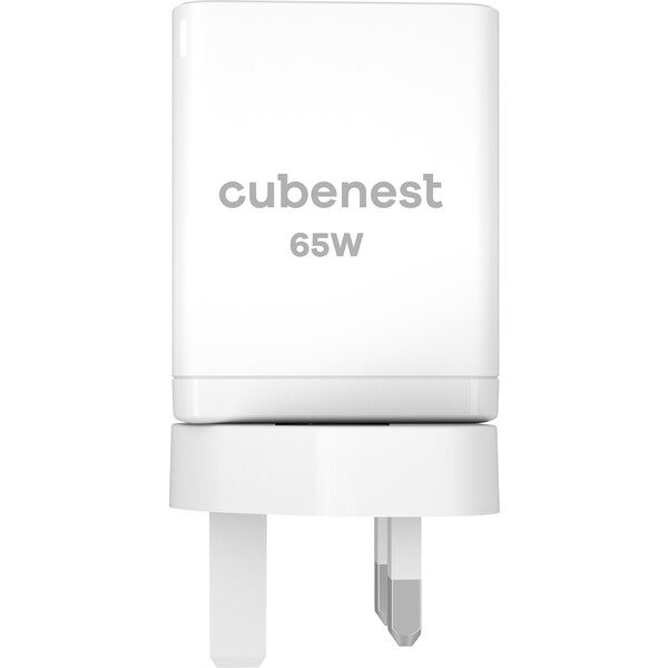 CubeNest-S3D1-PD-cestovni-adapter-65W-bily