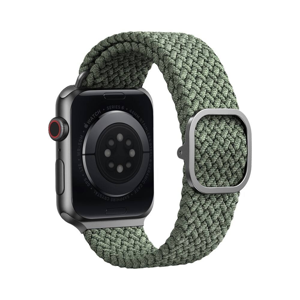 UNIQ-Aspen-Braided-reminek-Apple-Watch-46-45-44-42mm-zeleny