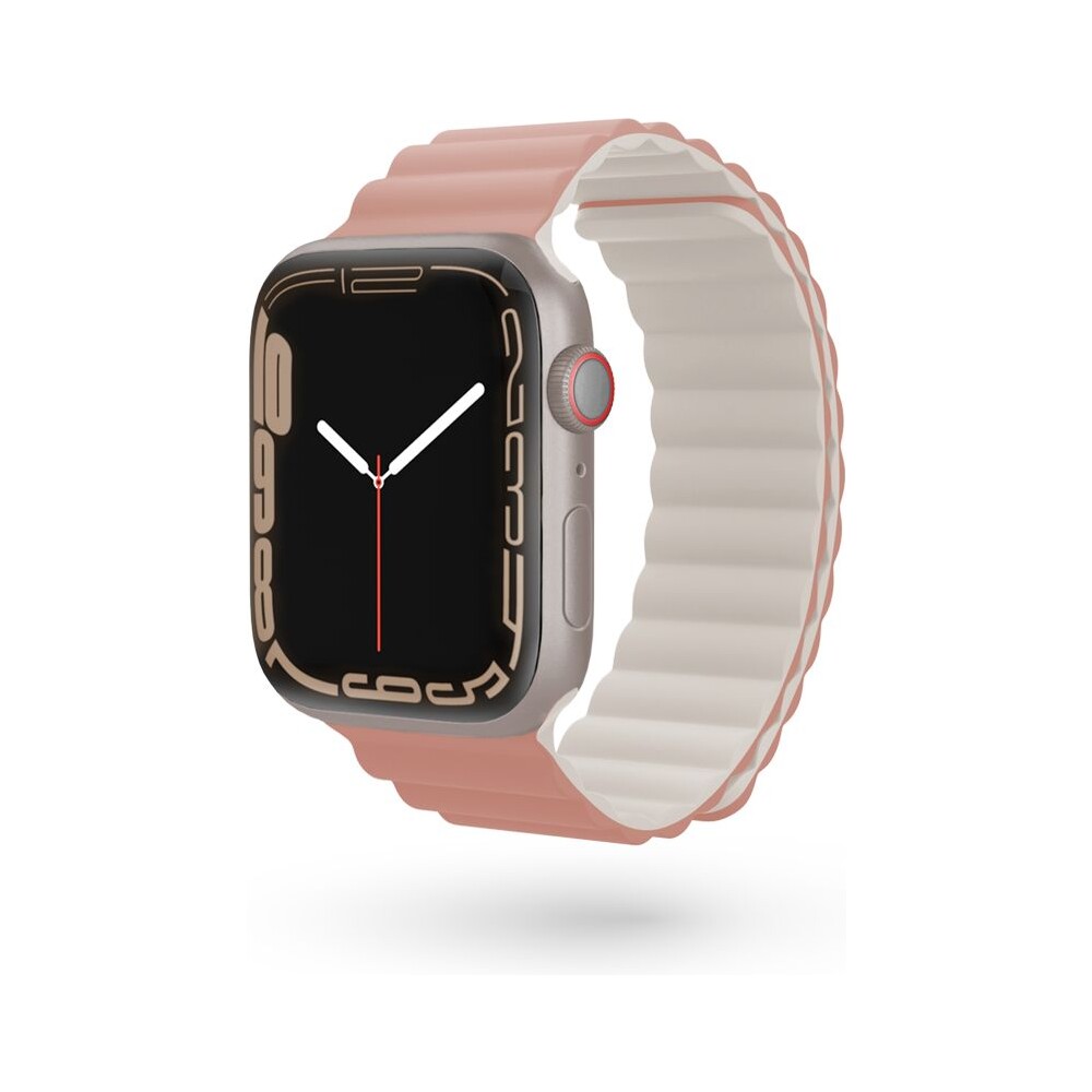 Epico-Watch-Strap-Magnetic-pro-Apple-Watch-42-44-45-49-mm-ruzova-seda