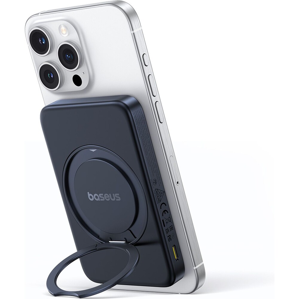 Baseus-PicoGo-Qi2-s-otocnym-stojanem-a-bezdratovym-nabijenim-powerbanka-5000mAh-20W-USB-C-cerna